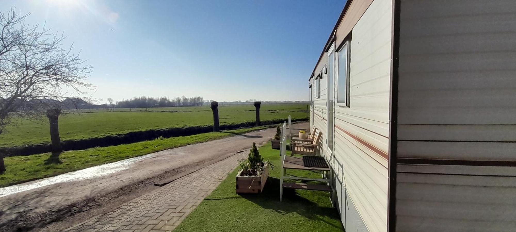 Stacaravan Op De Paardenboerderij Sneek Exteriör bild